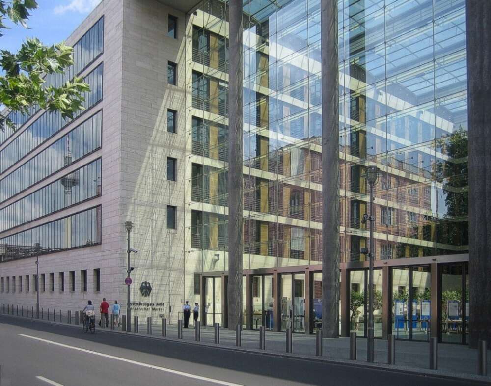 Auswaertiges Amt Berlin Eingang