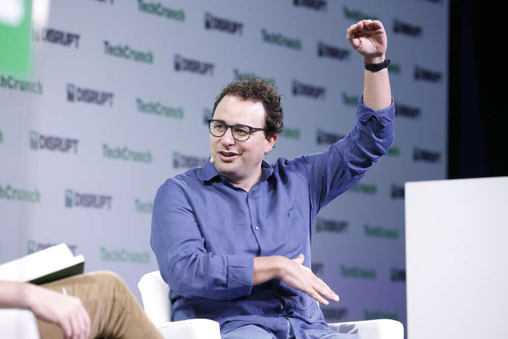 Anthropic CEO Dario Amodei at Tech Crunch Disrupt 2023