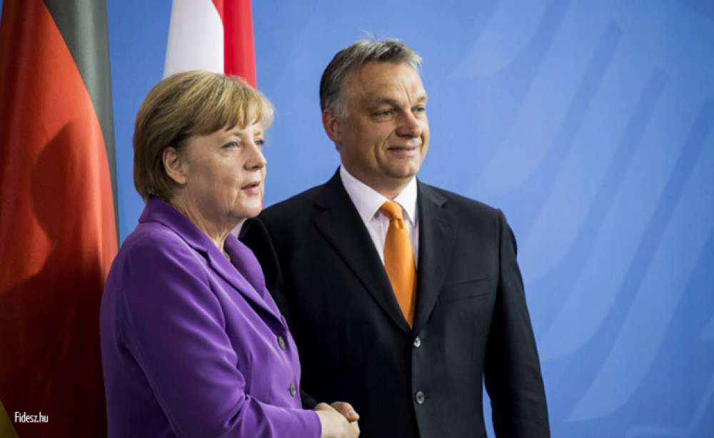 Orban Merkel Meeting